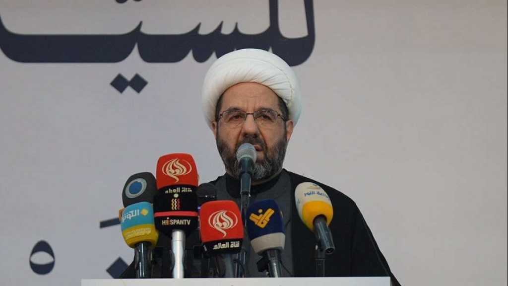 Sheikh Daamoush: We Reject Weak Lebanon, Hezbollah Firm in Refusing to Surrender Arms
