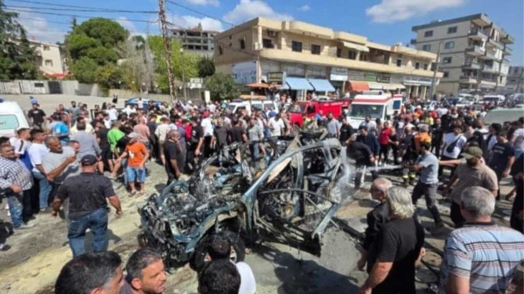 ’Israeli’ Drone Strike Martyrs 2 Civilians in Southern Lebanon
