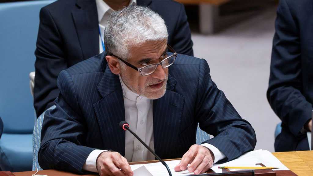 Iran’s UN Envoy Denounces US–“Israeli” Aggression as a Grave Violation of Int’l Law