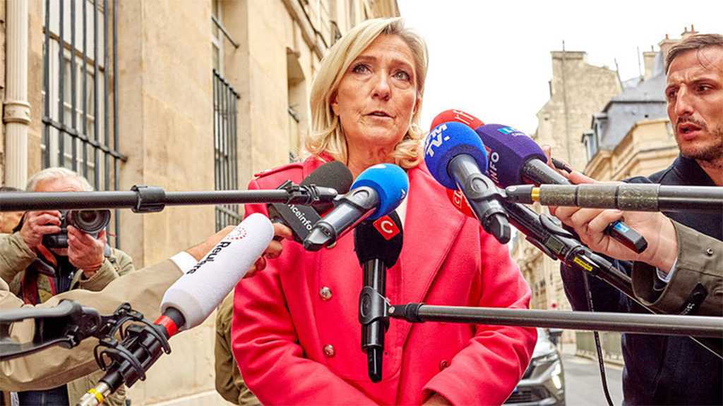 Le Pen Vows to Block Macron Amid France’s Deepening Political Crisis
