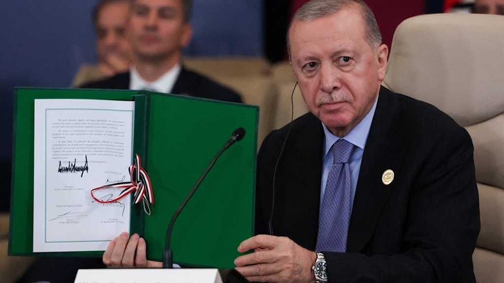 Erdogan Urges Global Effort to Rebuild Gaza After Ceasefire Deal