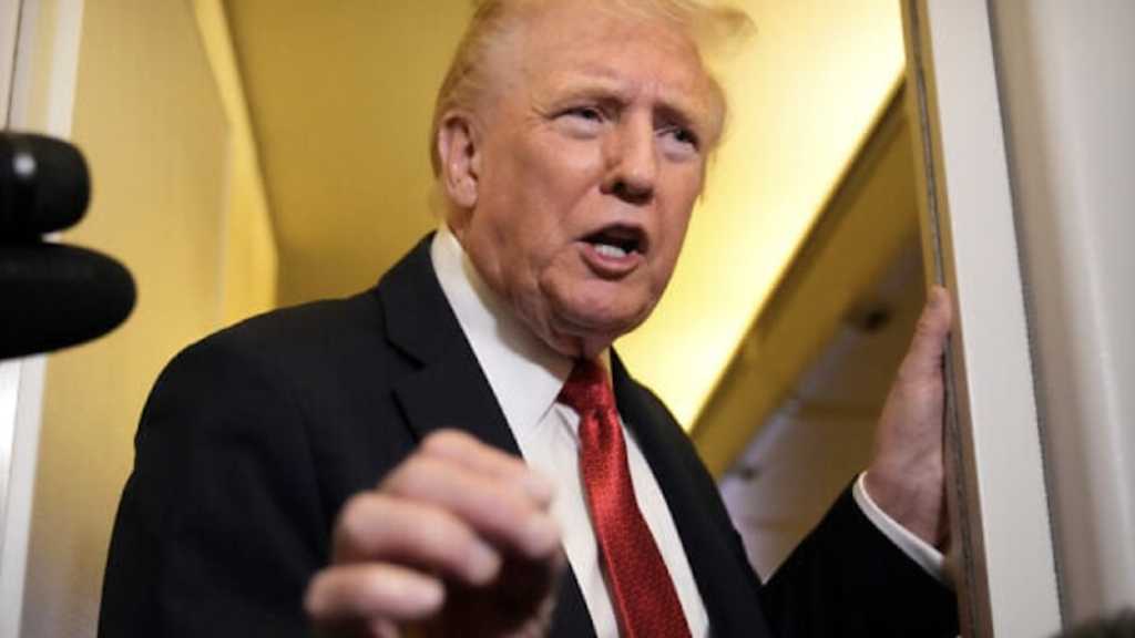 Trump Says Hamas Leaders Not Behind IOF Deaths in Gaza