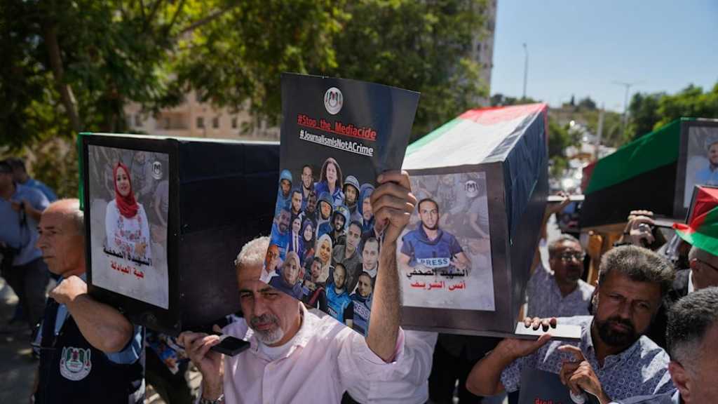 ’Israel’ Kills 44 Journalists Among 270 In Gaza Displacement Tents