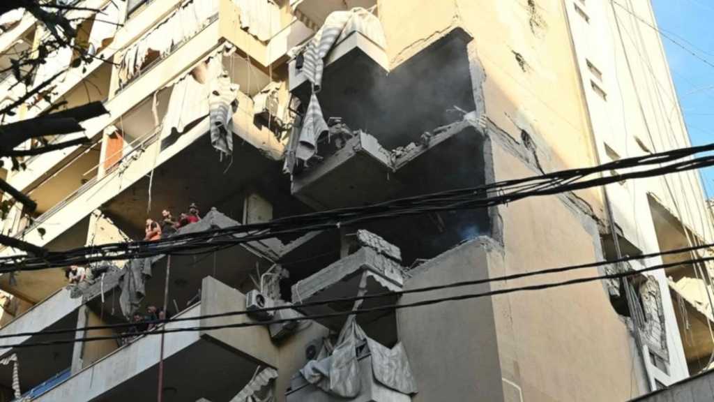 “Israeli” Aggression on Dahyieh Leaves 5 Martyrs, 28 Wounded