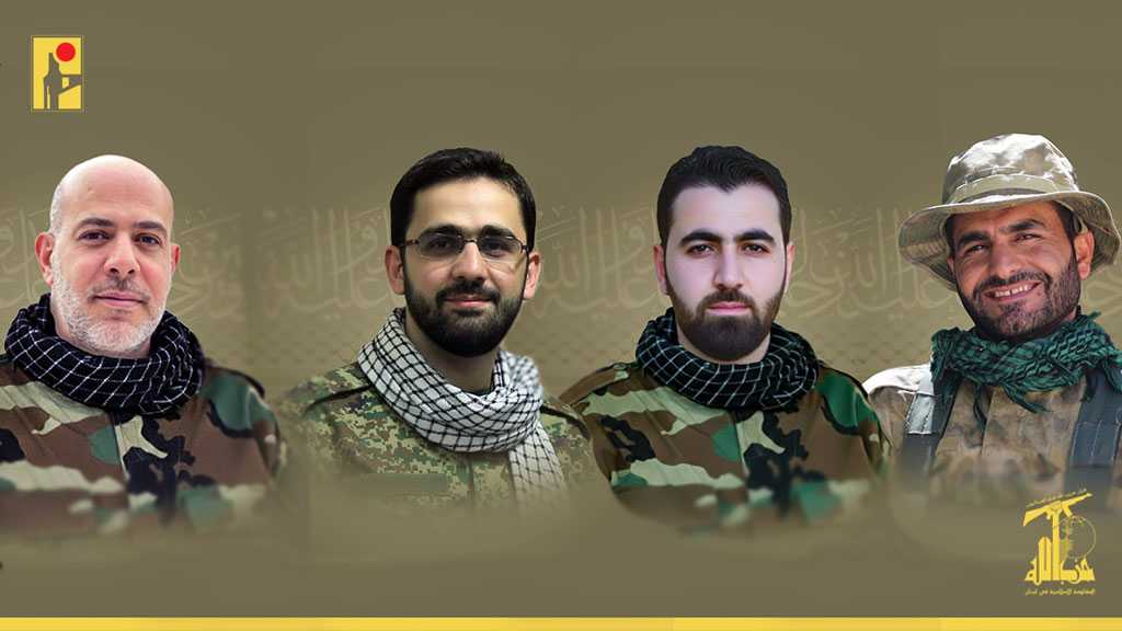 Islamic Resistance Mourns Four Fighters Martyred with Commander Tabatabai