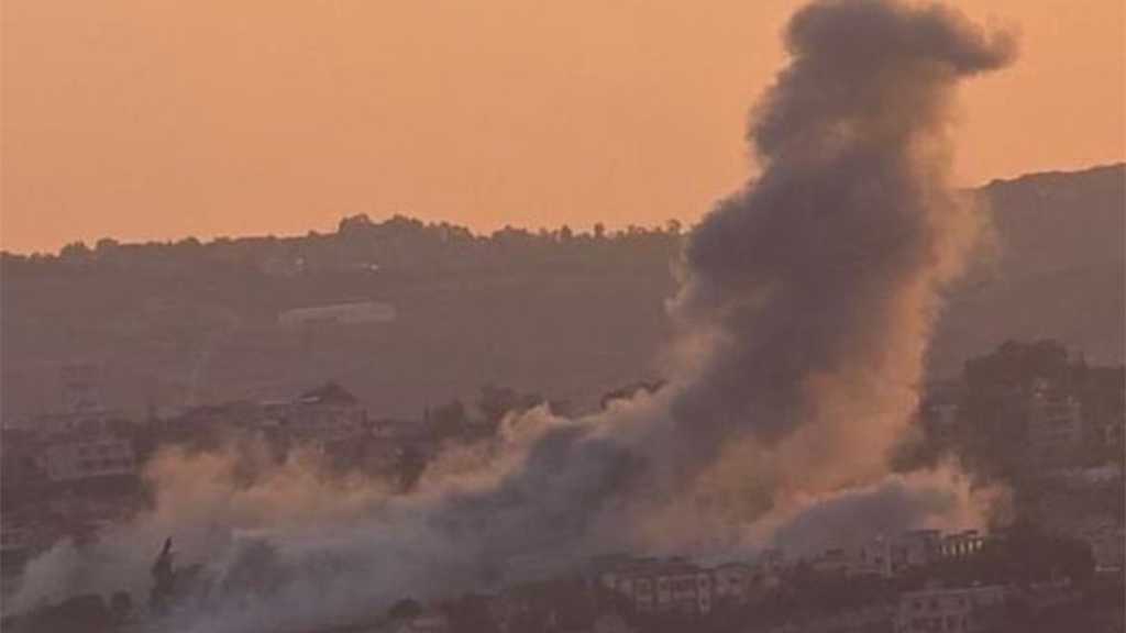 “Israeli” Airstrikes Target Multiple Towns in South Lebanon