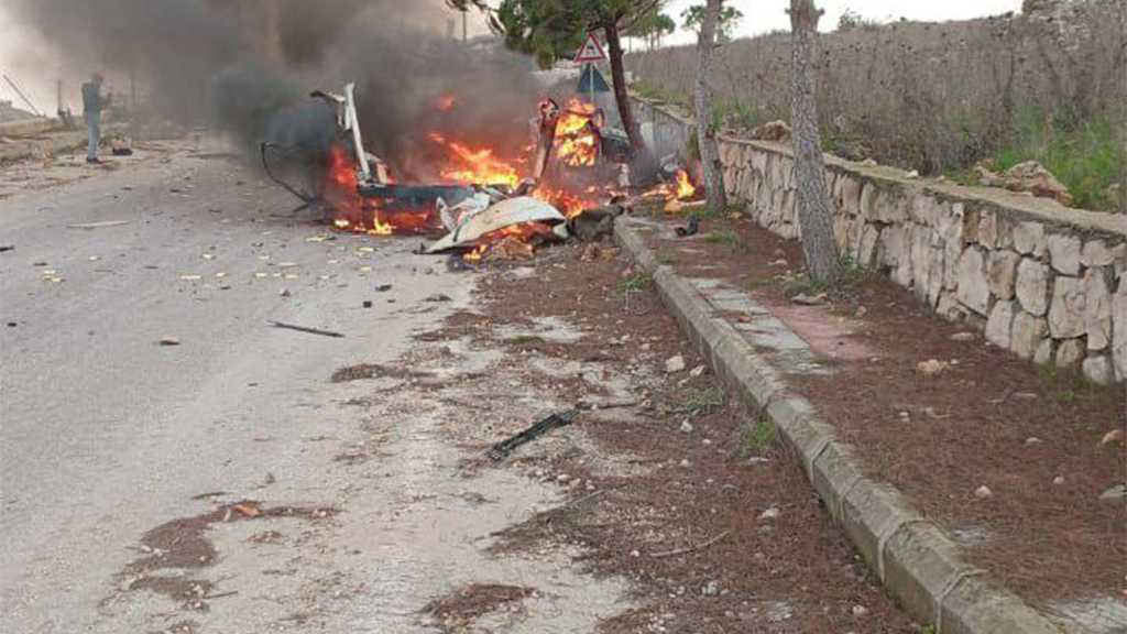 “Israeli” Drone and Airstrikes Target Vehicles in Southern and Mount Lebanon