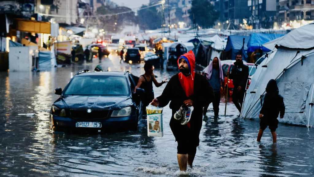 Gaza Baby Dies as Floods Collapse Homes