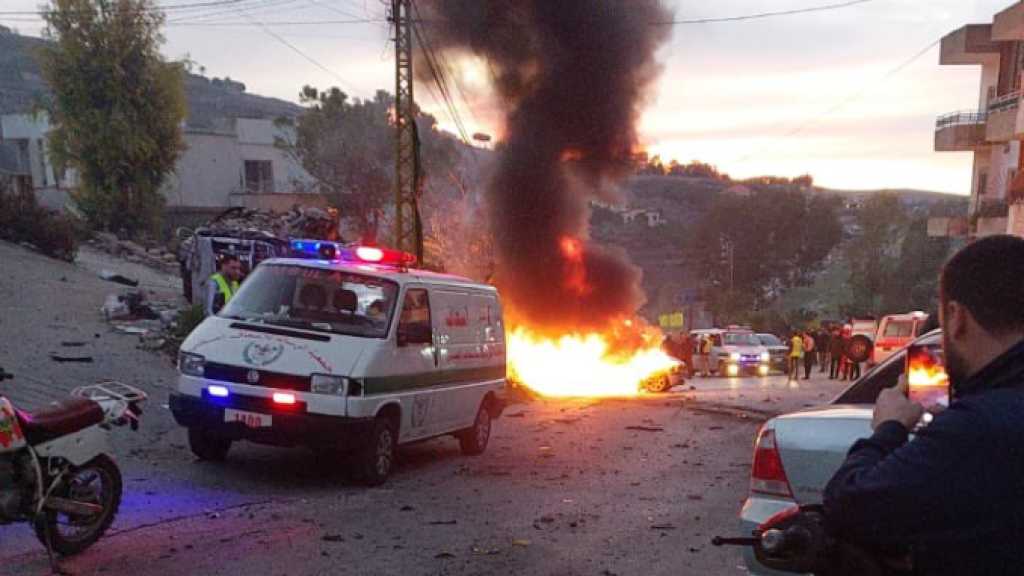 ’Israeli’ Drone Strikes Vehicle in Southern Lebanon, Claims Two