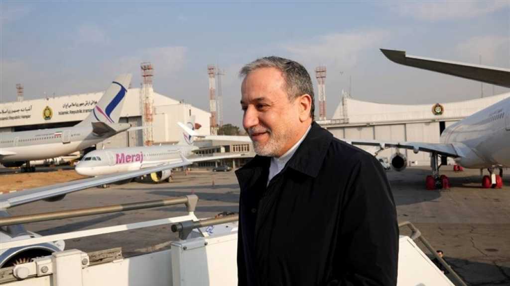 Iran’s FM Departs for Beirut Amid Regional Tensions
