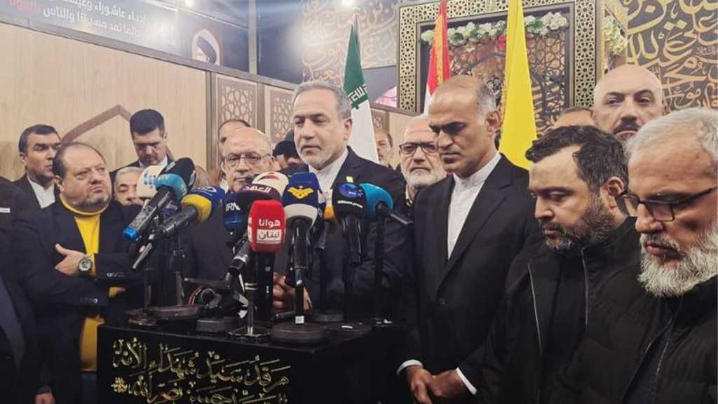 Iranian FM Araghchi: Iran Continues Supporting Resistance Against ’Israeli’ Aggression