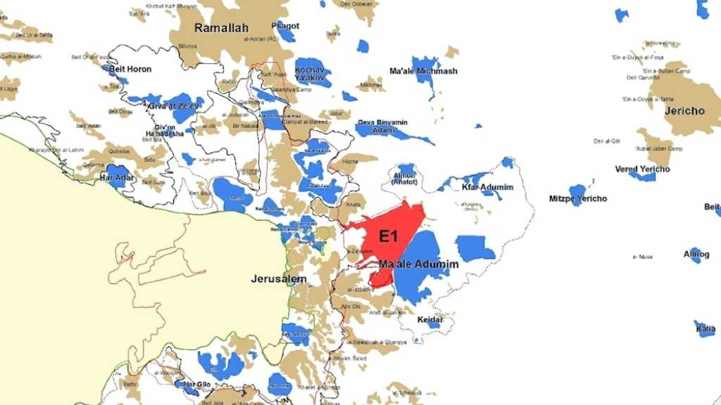 ’Israel’ Faces Backlash Over 3,400+ Settlement Units in E1