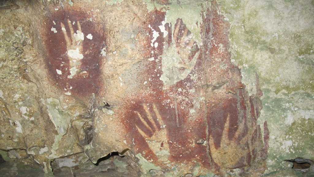 World’s Oldest Known Artwork Found in Indonesian Cave: A 67,800-Year-Old Hand Stencil
