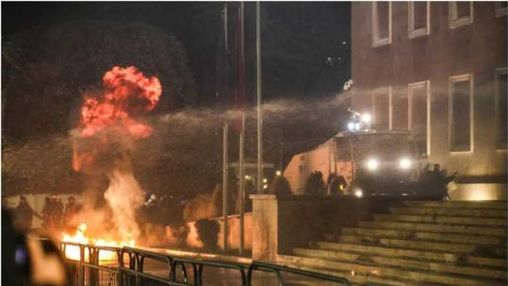 Chaos in Albania: Police Battle Opposition Protesters 