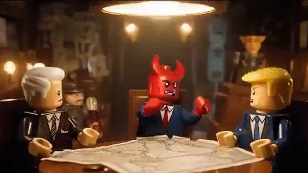 Lego Style: Trump, Bibi in Panic