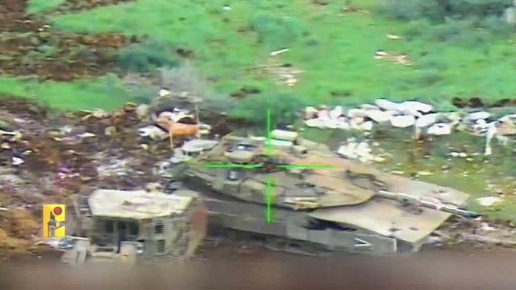 Merkava Massacre: Hezbollah Ambushes “Israeli” Forces, Targets 6 Merkava Tanks in Taybeh