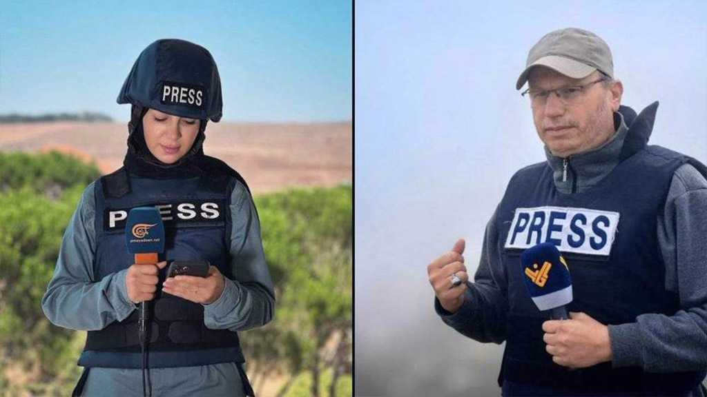 Two Lebanese Journalists Martyred in ’Israeli’ Car Strike While Reporting War