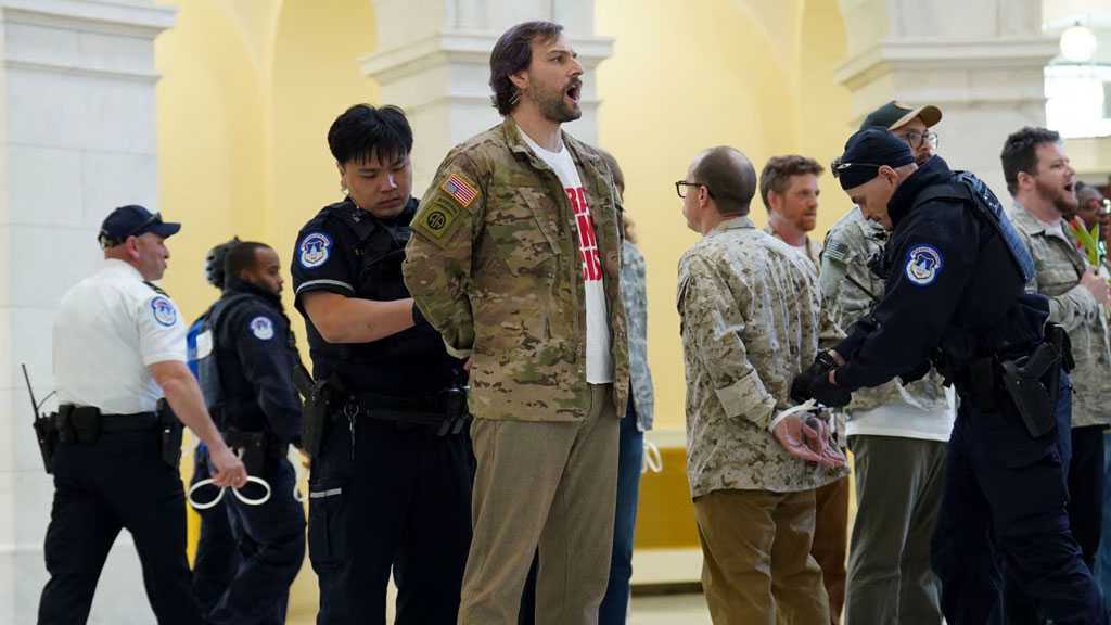 US Veterans Arrested for Opposing Washington’s War on Iran as Domestic Backlash Grows