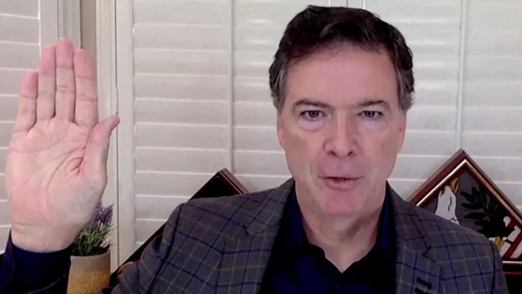 James Comey Appears in Court After Surrendering Over Alleged Threat to Trump