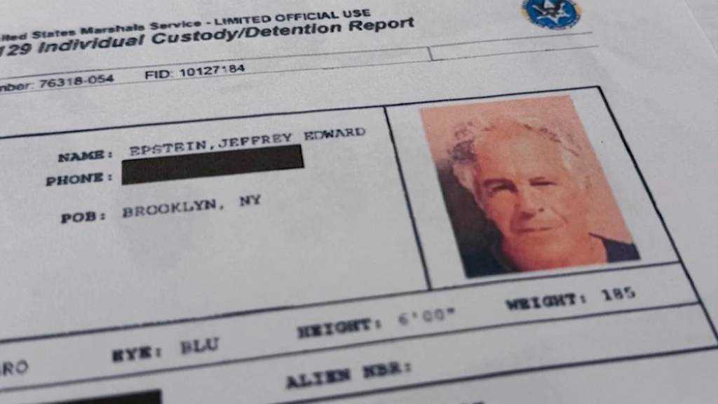 Purported Epstein Suicide Note Released in Court Filing