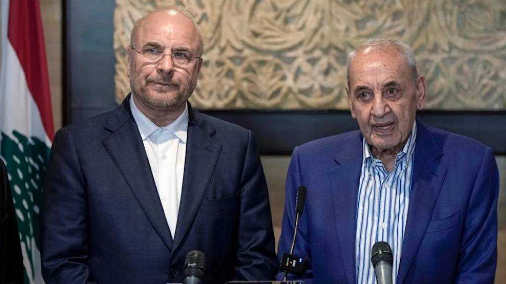 Qalibaf to Berri: Any Iran-US Agreement must End War on Lebanon