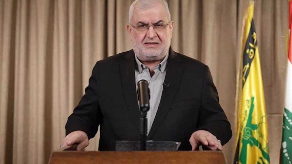 Raad to Lebanese Authorities: ’Israeli’ War Against the Resistance Has Failed