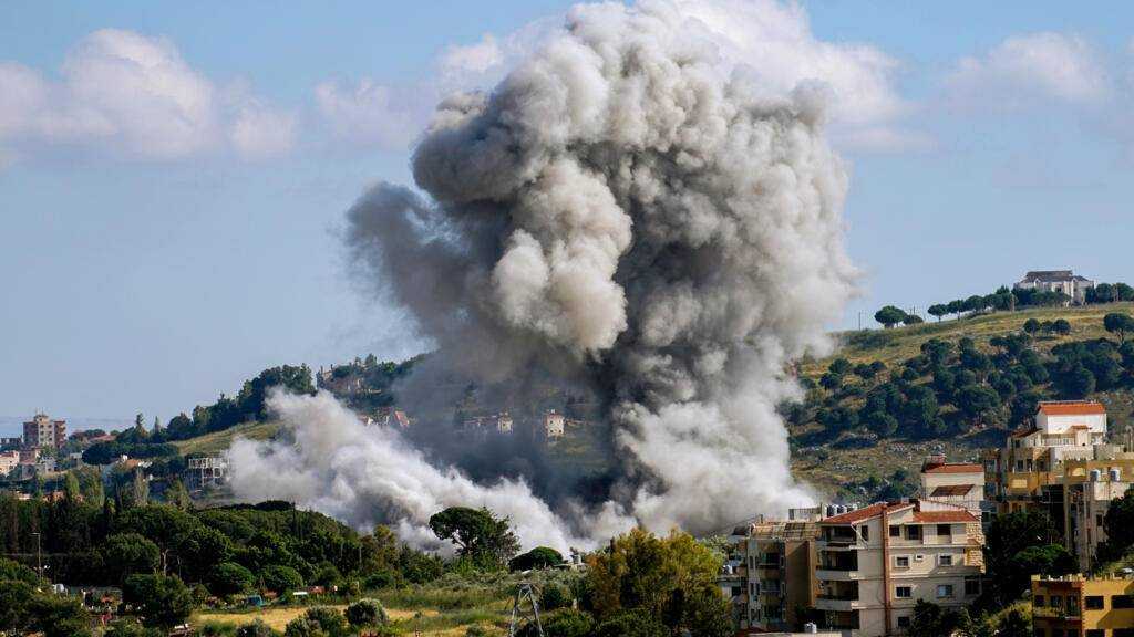 “Israeli” Airstrikes Hit Nabatieh, S Lebanon Breaching Ceasefire