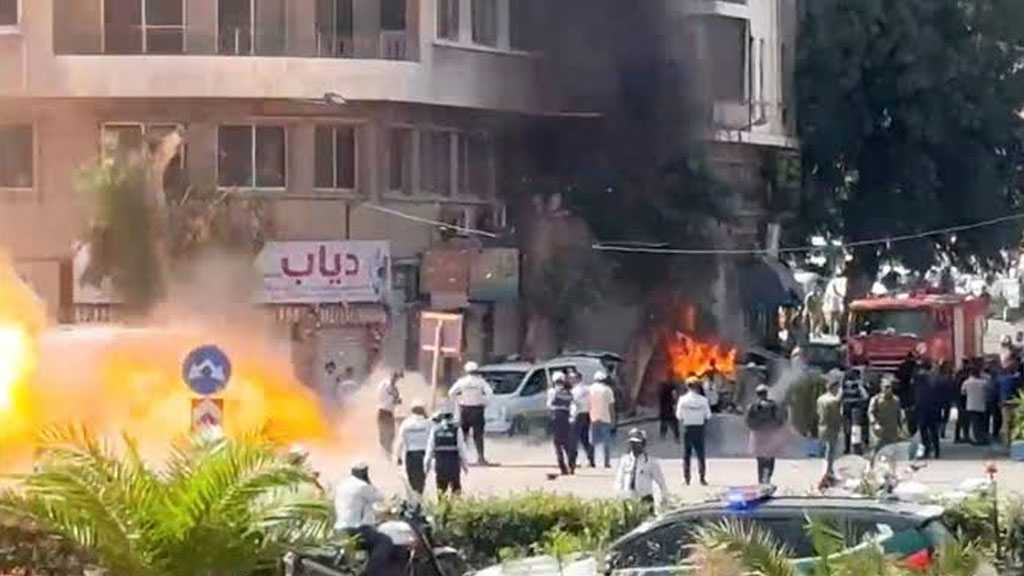 18 Wounded as Explosions Rock Damascus during Macron’s Visit to Syria
