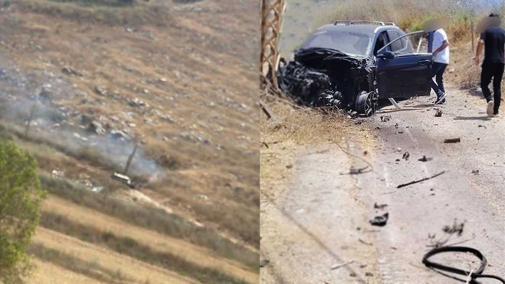 “Israeli” Drone Strikes on S Lebanon Martyr One Civilian, Injure Others