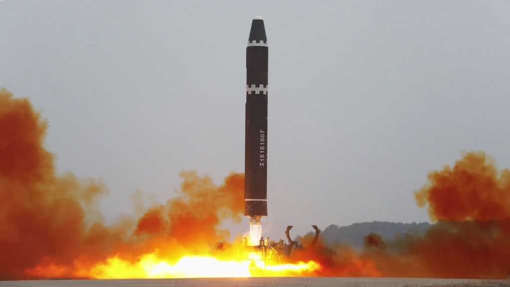 S Korea: North Korea Launches Short-Range Ballistic Missile toward Sea