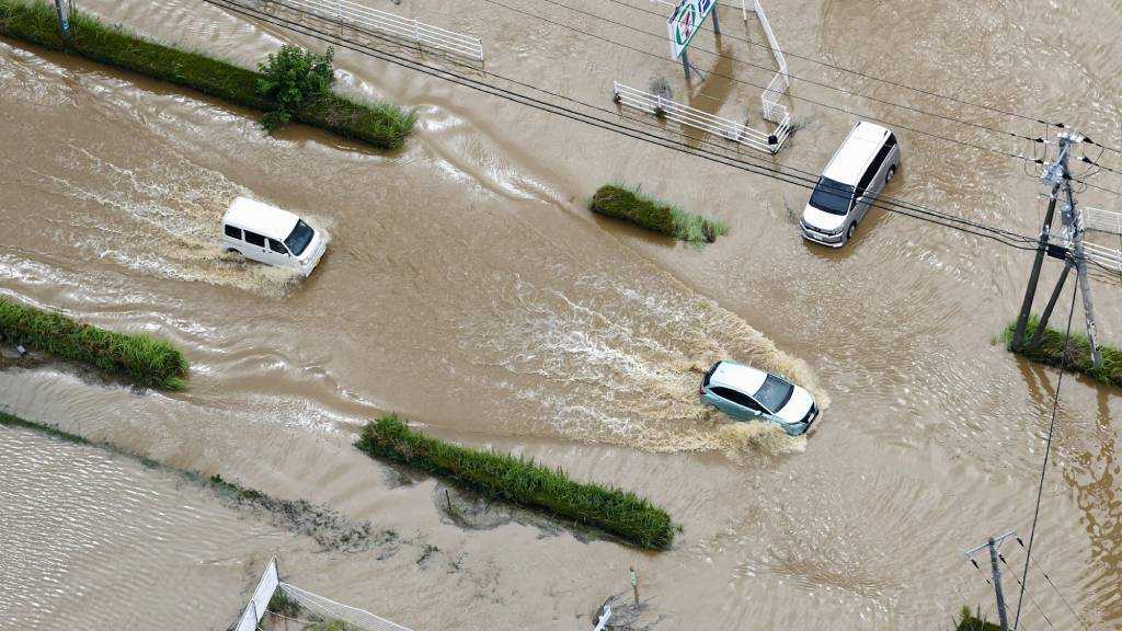 “Unprecedented” Rain Batters Japan, Leaving Four Dead, Thousands Stranded