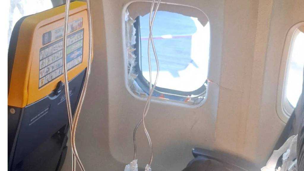 Ryanair Passenger Nearly Sucked Out After Engine Debris Shattered Window