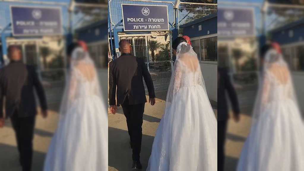 “Israeli” Forces Detain Palestinian Newlyweds, Raid Wedding Hall Amid West Bank Escalation