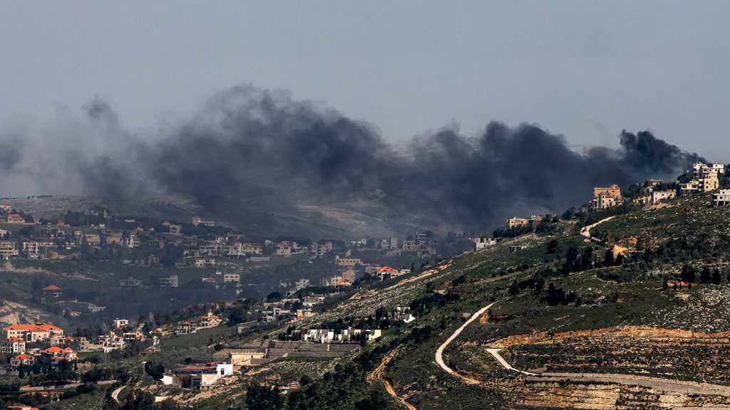 “Israeli” Warplanes Intensify Overnight Bombardment of Southern Lebanon
