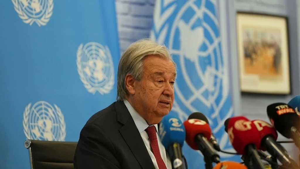 Guterres Calls for Freedom of Navigation in Hormuz