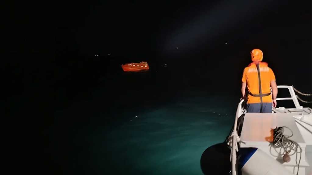 Turkish Cargo Ship Sinks After Collision off Istanbul