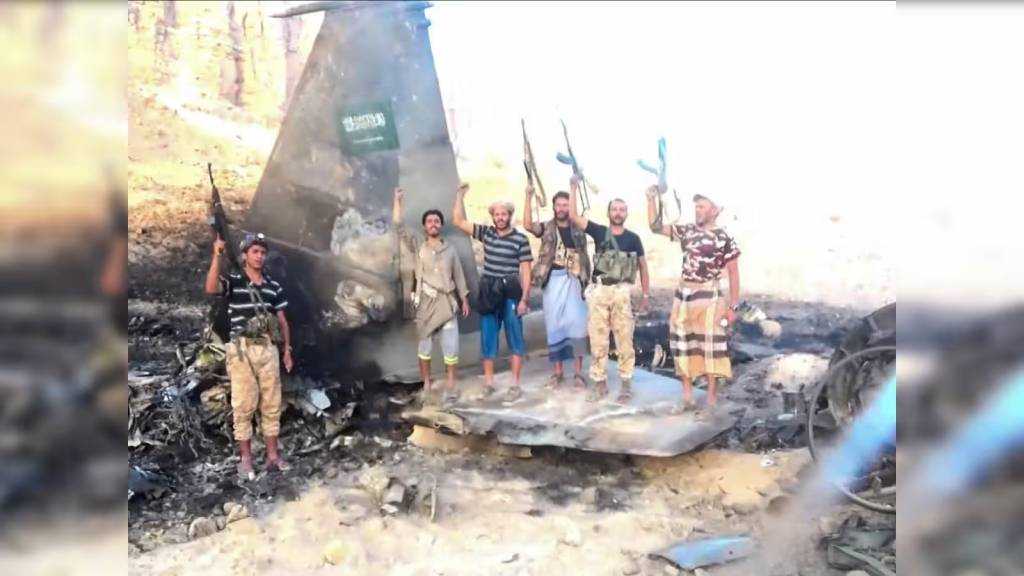  YAF Downs Saudi Wing Loong II Drone Over Taiz