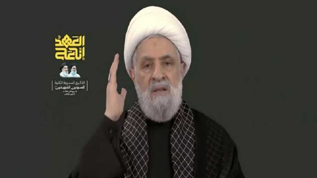 Sheikh Qassem: Resistance To Continue; Hezbollah will soon Announce Contribution to Providing Shelter