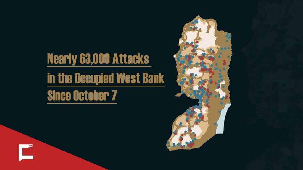  West Bank Under Zionist Assault: 62,916 Attacks Since October 7, 2023