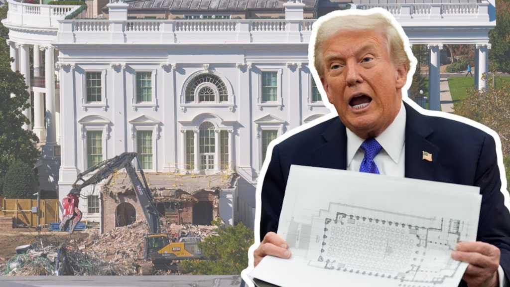  Trump Says White House Renovations Help Him Relax Amid Criticism